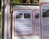 Hinweis auf Bergrutsch