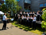 Der Spielmannszug Wolbeck sorgte während des Jubiläumsfestes für den festlichen musikalischen Rahmen.