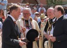 OB Dr. Hammer, Dr. Bernd Fabritius, Rainer Lehni und Bundesinnenminister Dobrindt