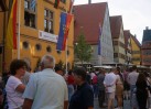 Die Stadt hat festlich geschmückt