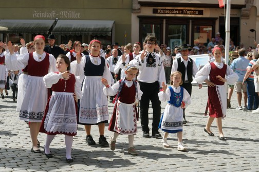 Schon die Kleinsten feierten mit
