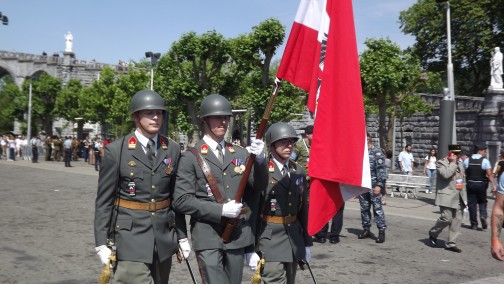 Lourdes 66e Pèlerinage Militaire International . 22-24 mai 2026  -© Clichés non libres de droits.
